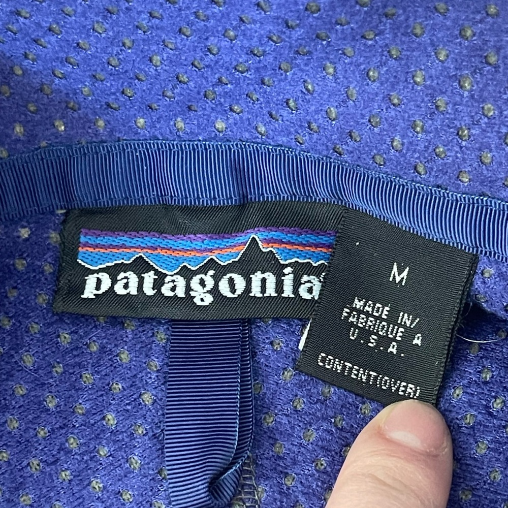 Vintage Patagonia 90s USA Men’s Retro High Pile Full Zip Sweater Medium - Picture 3 of 7